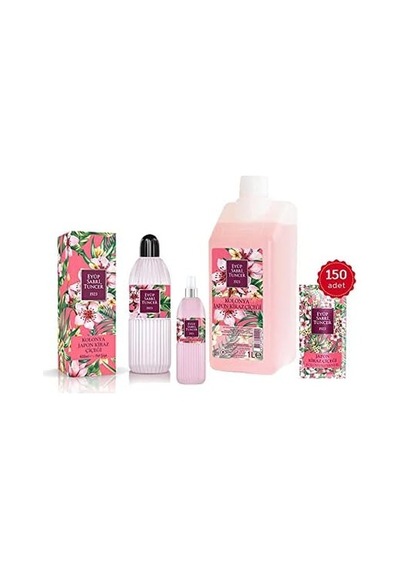 Kiraz Çiçeği Kolonyalı Mendil, Kolonya 1 Litre, 400 Ml Ve 150 Ml
