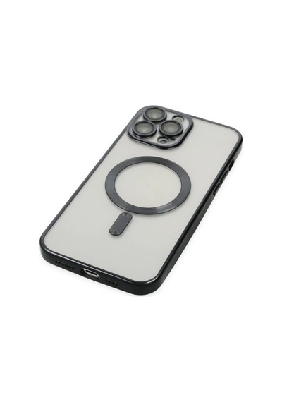 Apple, Uyumlu iPhone 14 Pro Kılıf Kross Magneticsafe Kapak - Siyah