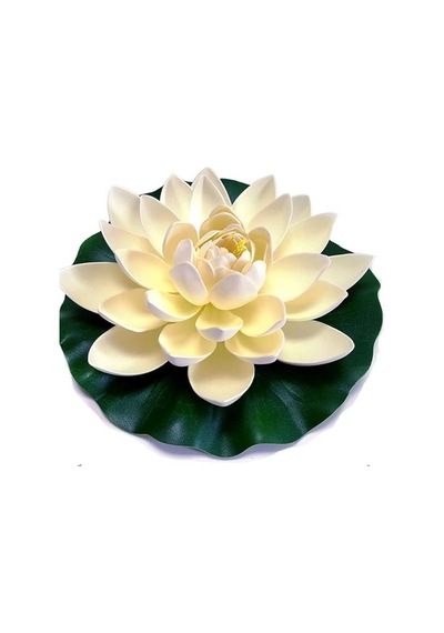 Dekoratif Yapay Lotus Çiçeği - 1 Adet
