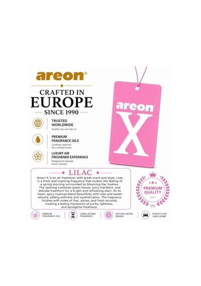 X Lilac Oto Araç Kokusu