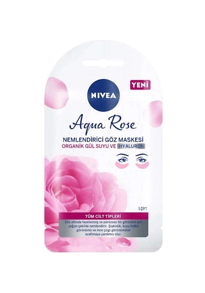Nivea Aqua Rose Nemlendirici Göz Maskesi 1 Çift