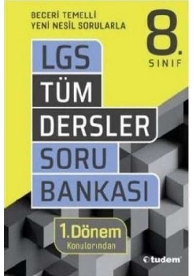 Tudem 8.Sınıf Tüm Dersler Soru Bankası