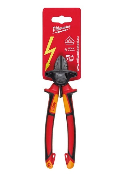 Milwaukee Vde 1000v Elektrik İzoleli Yan Keski 180mm - T4932464568