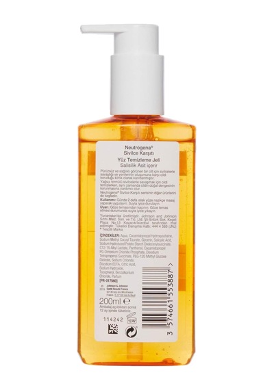 Visibly Clear Sivilce Karşıtı Yüz Temizleme Jeli 200 Ml