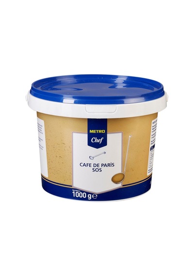 Metro Chef Cafe De Paris 1 Kg - Yoğun Aromalı Et Sosu Tarı