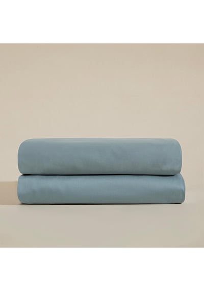 Classıc Bambu King Size Düz Çarşaf 280x290 Cm Aqua