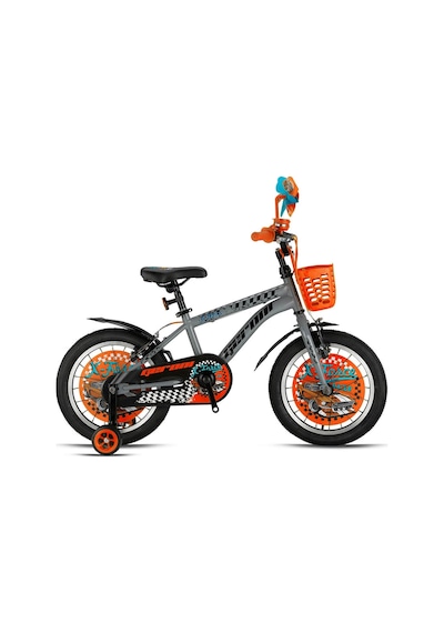 X-force - 16" Mtb - 10' - Vitessiz - V.b - Nardo Gri-siyah/turuncu Gri - Turuncu