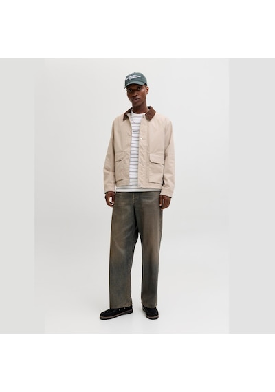 Jack & Jones Skills Barn Erkek Bej Ceket 12291660-ccy Krem