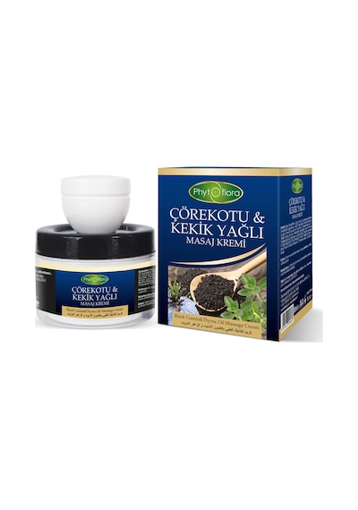 Phytoflora Çörekotu Yağlı ve Kekik Yağı Özlü Masaj Kremi 100 ML