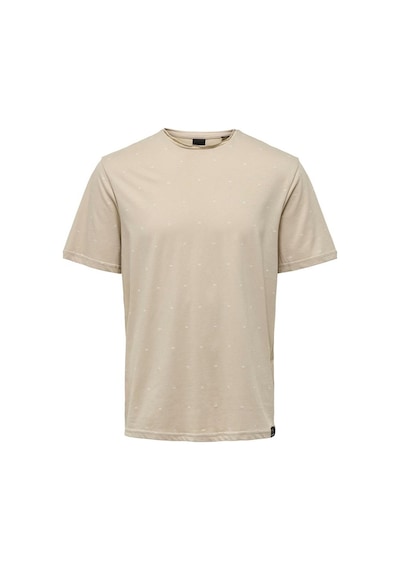 Only & Sons Onsmyron Lıfe Reg Ss Dıtsy Tee Cs 22029480 Gümüş 001