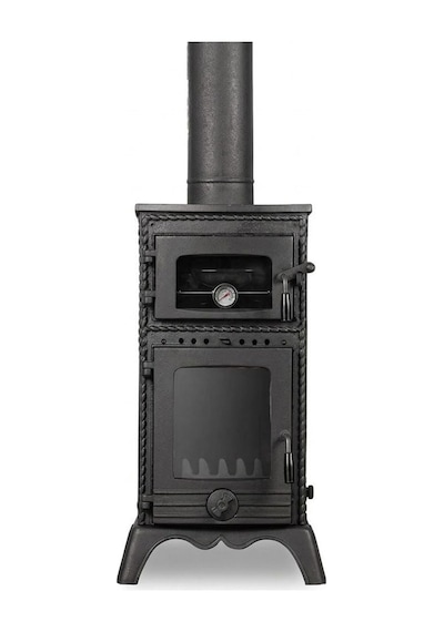 Dorello Odun Kömür Sobası Pik Döküm Fırınlı Kuzine Soba Drl-053