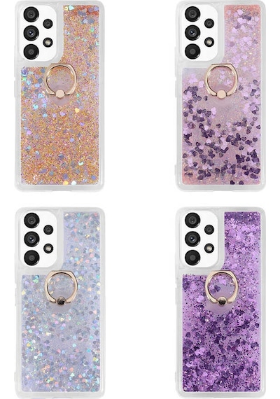 Zore Galaxy Uyumlu A33 5g Kılıf Msra Milce Kapak - Gold Gold