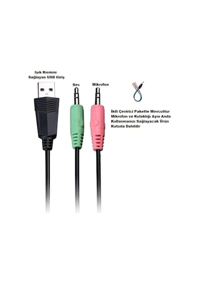 G1100 Oyuncu Gamer Seri Pc-xbox One-ps4 Uyumlu Kulaklık