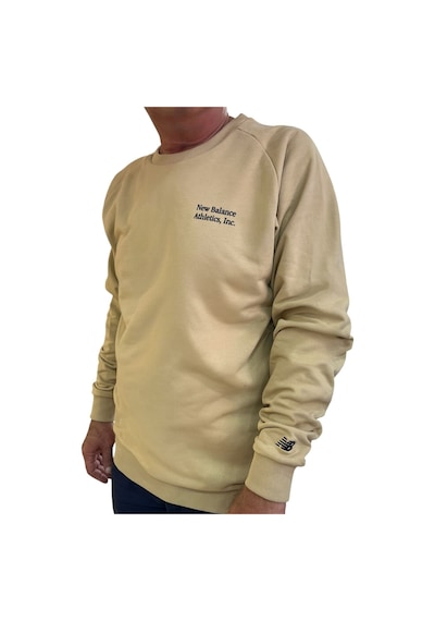 New Balance Lifestyle Men Sweatshirt Bej