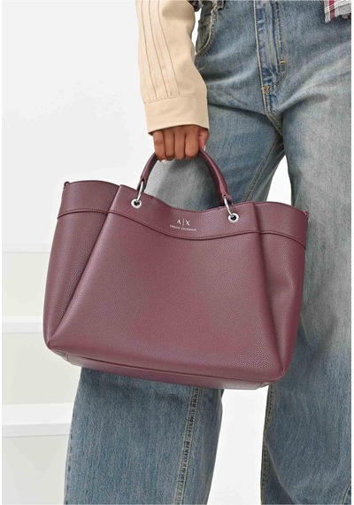 Armani Exchange Kadın El Ve Çapraz Askılı Çanta 942910cc783 Bordo