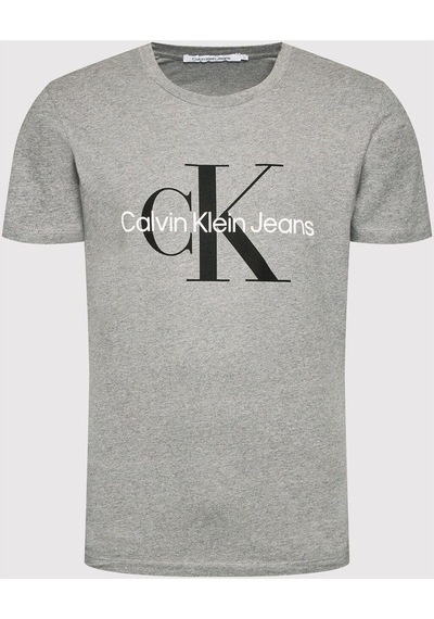 Calvin Klein Slim Fit Bisiklet Yaka Pamuk Erkek T Shirt J30j320935 P2d-7699 Gray