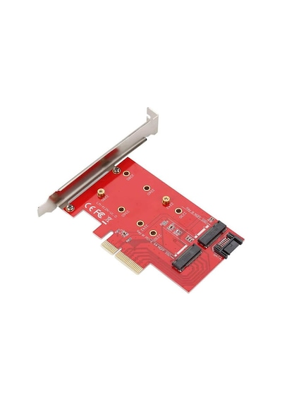 Wozlo M.2 Nvme Ngff B+m Key Ssd To Pci-e X4 Express Kart 4x Çevirici Dönüştürücü