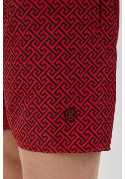 Exuma Swım Shorts M Erkek Şort 1415031-102-red P Kırmızı-kırmızı