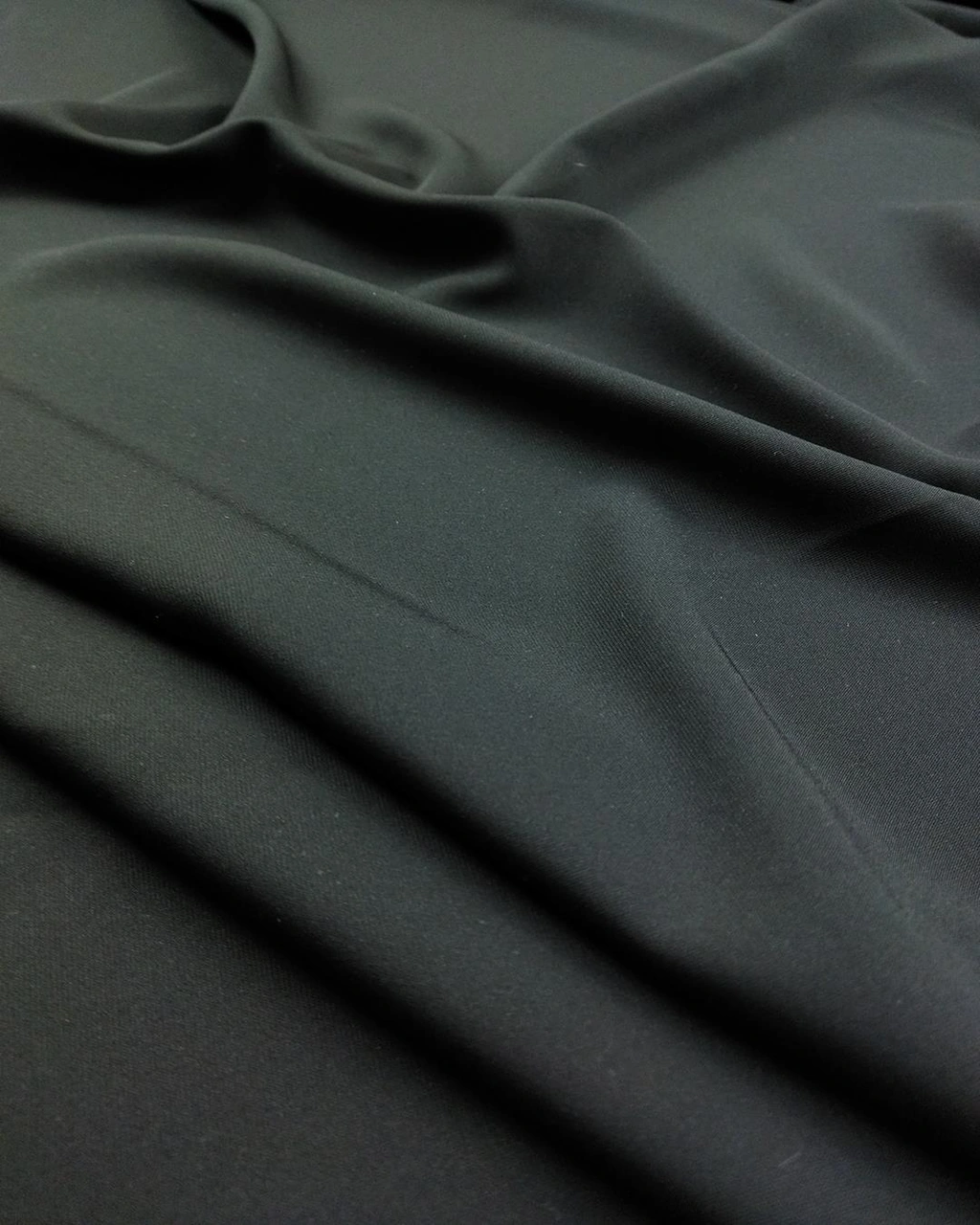 İnce Krep Siyah Renkte En 140 Cm X Boy 215 Cm -3780