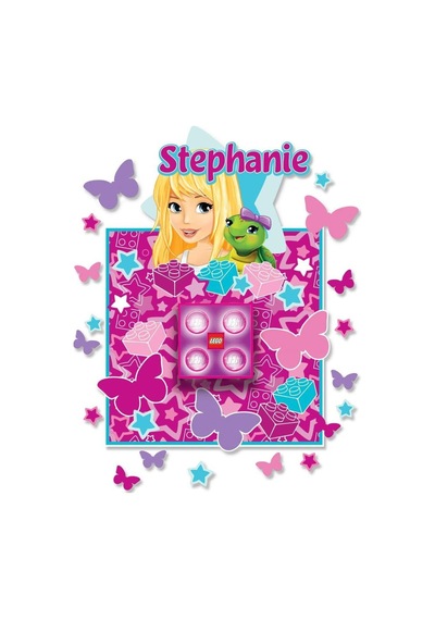 LEGO® Friends Stephanie Led Night Light With Wall Decals