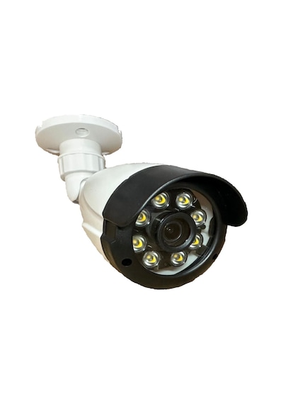 3 Lü Hareket Algılayan 5 Mp Lens 8 Warm Led Gece Renkli Gösteren Güvenlik Kamerası Seti Bs 2308w