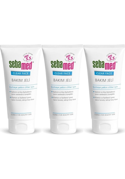 Sebamed Clear Face Bakım Jeli 50ml 3 Lü Set
