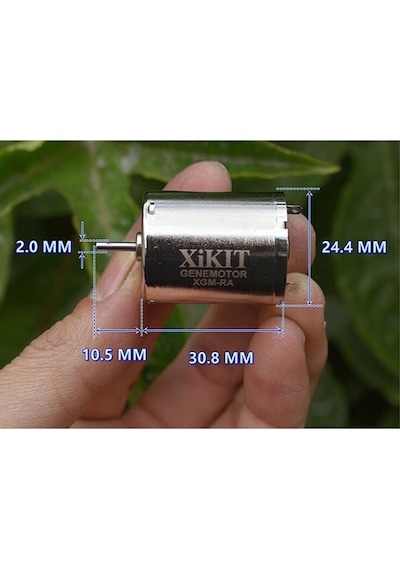 XGM-RA DC Motor 2100 Rpm Micro Akım Nikel Kaplama Metal Fırça