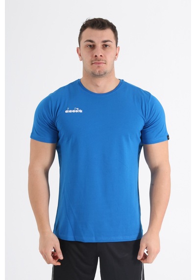 Diadora Veni Antreman T-shirt Sax Saks Mavi
