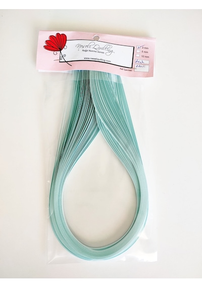 Quilling Kağıt Şerit 3mm Açık Mavi