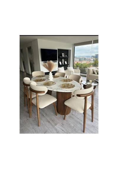 Ezgi Bohem 6 Kişilik Yemek Odası Takımı Çok Renkli - 672315428 Çok Renkli Ezgi Bohem 6 Kişilik Yemek Odası Takımı Çok Renkli - 672315428 Çok Renkli