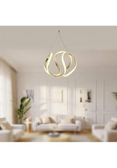 Ahtapot Model Sarkıt Modern Led Beyaz Işık Ultra Powerb