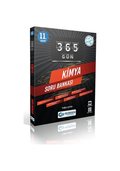 Gezegen Yayınları 11. Sınıf 365 Gün Kimya Soru Bankası