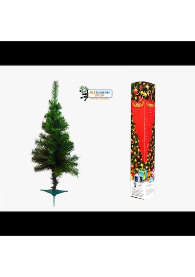 Yılbaşı Çam Ağacı 60 Cm 44 Dal Plastik Ayak
