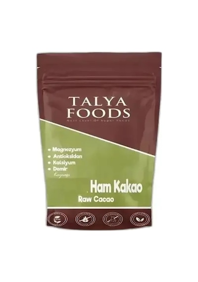 Talya Foods Gdo Pestisit Analizli Organik Ham Kakao 100 G