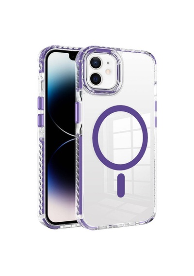 Apple Uyumlu iPhone 11 Kılıf Magsafe Şarj Özellikli Airbagli Takılabilir Askı Aparatlı Htstore Nana Kapak