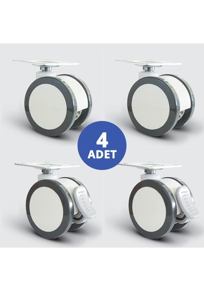2 Adet EQ01ZKP50 Döner Tablalı + 2 Adet EQ01ZKP50F Döner