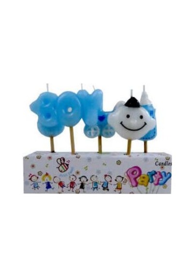 Mum Boy Ve Bebekli Kürdanlı Mavi 1 Paket