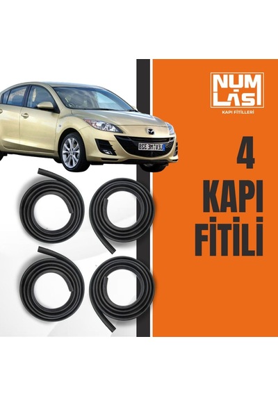 Mazda 3 Sedan 2009-2012 4 Kapı Fitili-a Kalite-numlas-nm4100