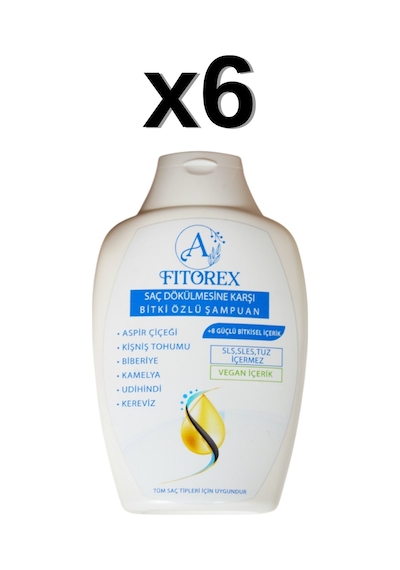 Fitorex Saç Dökülmesine Karşı Şampuan 6 x 300 ML