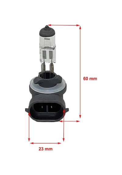 H27/2 881 12v 27 W Halojen Sis, Far Ampulü