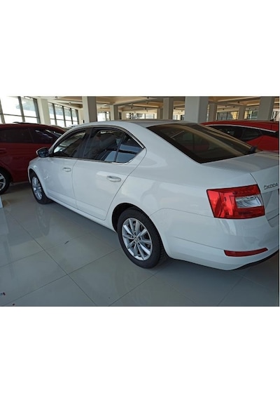 Skoda Octavia Cam Çerçevesi Kenar Çıtası Krom Tamtur 2013 /20