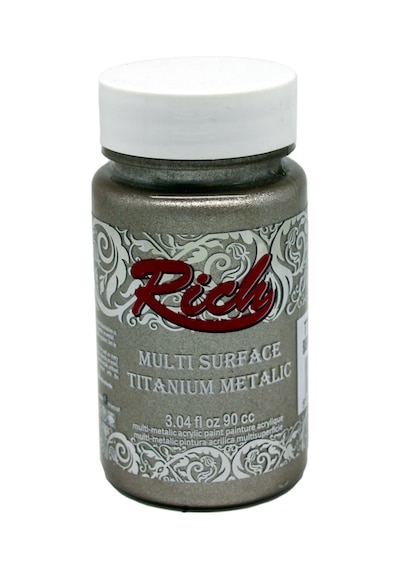 Rich Multi Surface Titanium 90 Cc Gümüş Metalik Boya 2502