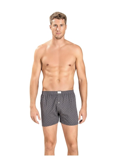 Jiber Erkek Baskılı Karışık Renk Boxer 130 - 6 Adet 001