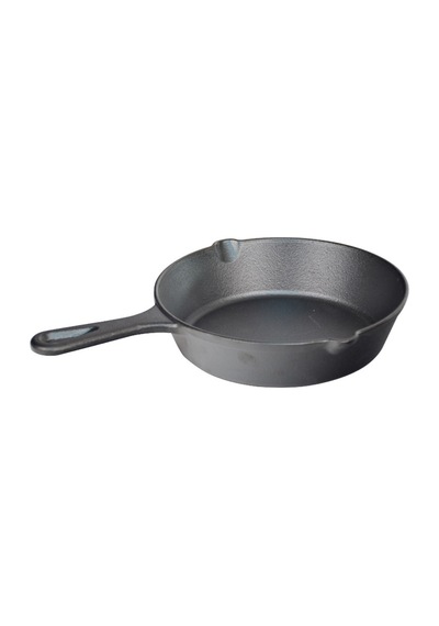 Nurgaz 8 Inch Döküm Tava Siyah