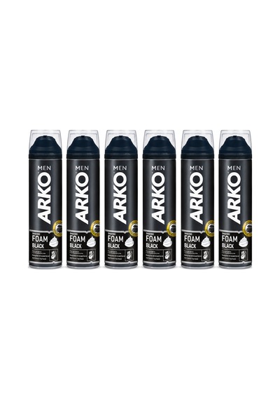 Erkek Tıraş Köpüğü 200 Ml Siyah