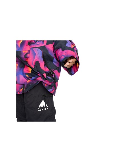 Burton Burton Skimmer Jacket Çocuk Snowboard Ceketi 30630 Çok Renkli