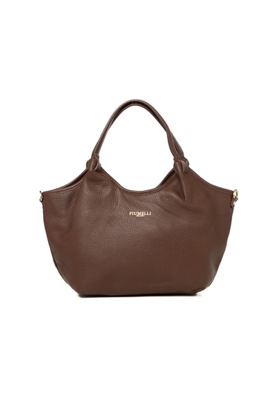 D223 Chocolate Portföy Çantası Kadın Vıkı S Piumelli Milano Bag D223 Chocolate