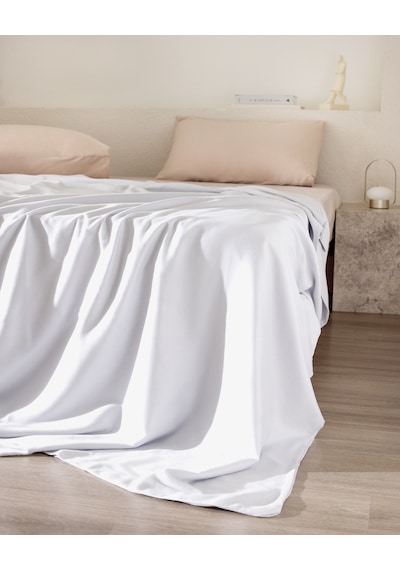 Madame Coco Ciel King Size %100 Pamuk Saten Nevresim - Gri 8684427182482 Gri