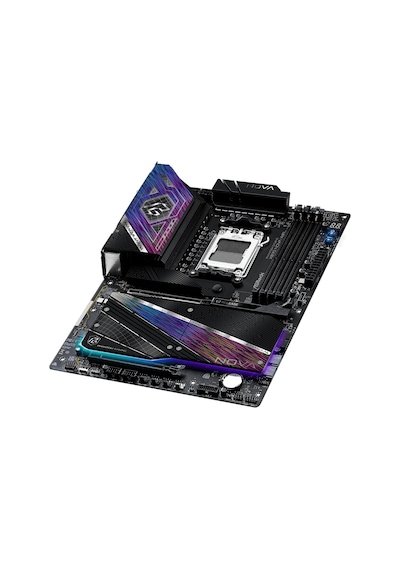 Asrock X870 Pg Nova Wıfı 8400mhz Oc Ddr5 Soket Am5 M.2 Usb 3.2 Hdmı Atx Anakart X870 Nova Wıfı