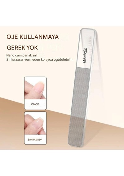 Tırnak Makası Plastik Kutulu 8 Parçalı Profesyonel Bakım Seti